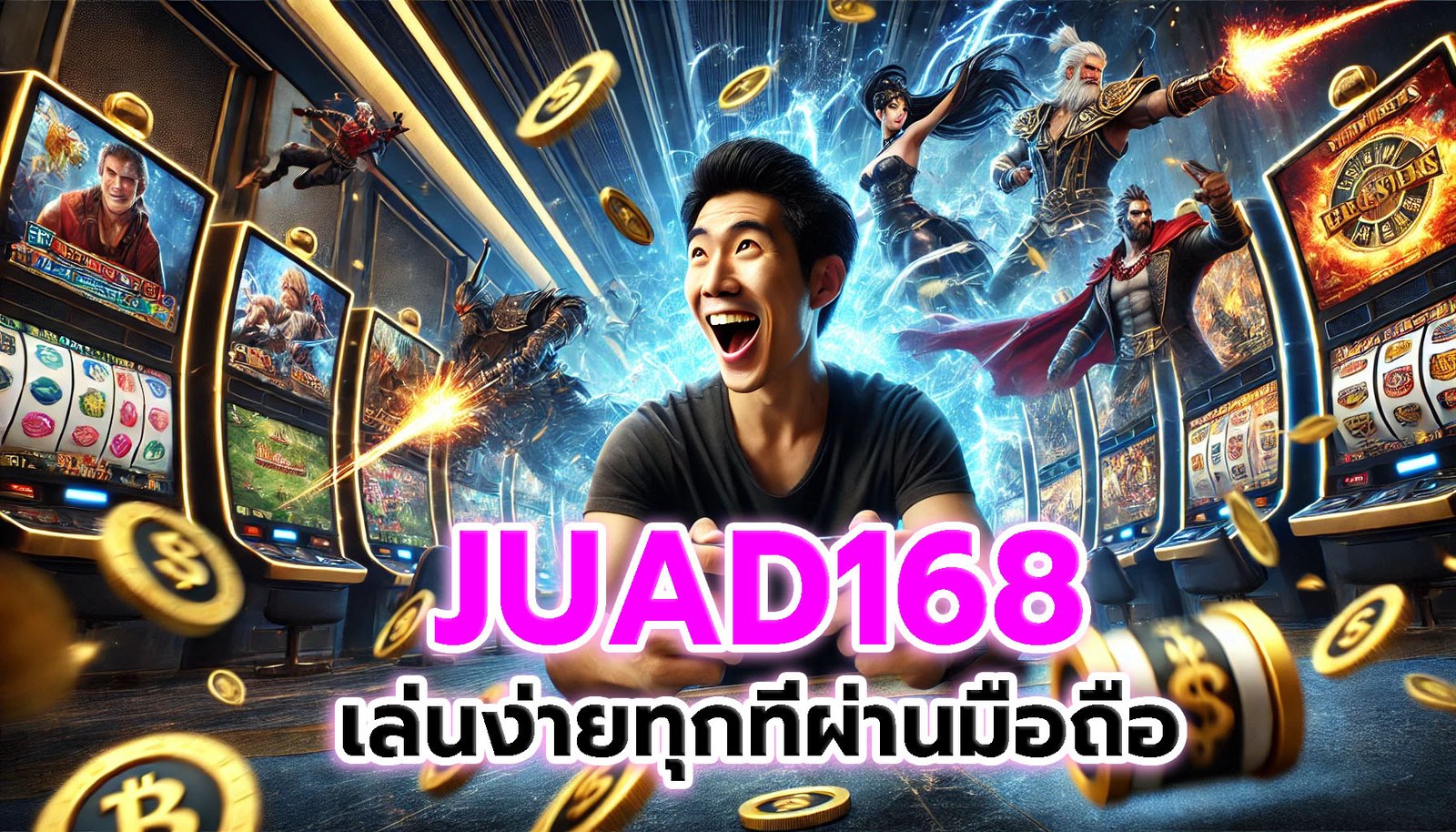 JUAD168 เล่นง่ายทุกที่ผ่านมือถือ